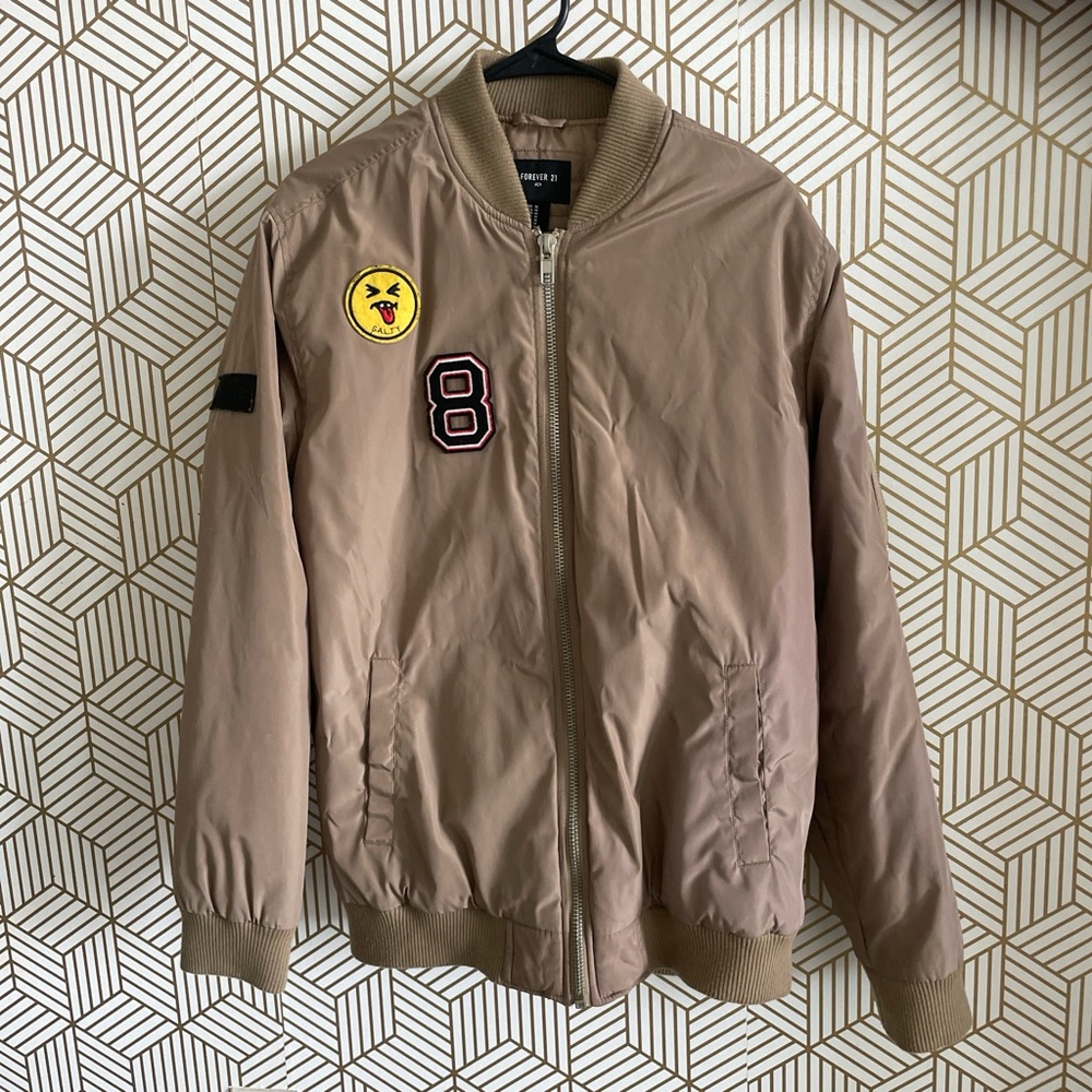 Zara Comber Jacket With Patches